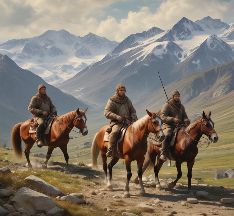 A local guide leading a tour group through a wildlife reserve.