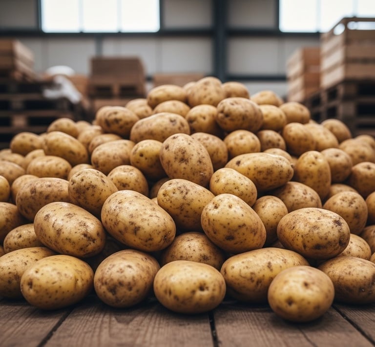 High-quality Indian potatoes for global supply