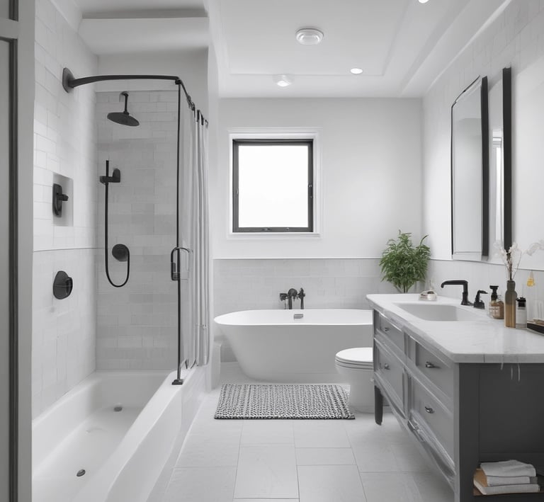 An elegant living room remodel showcasing luxury and style.