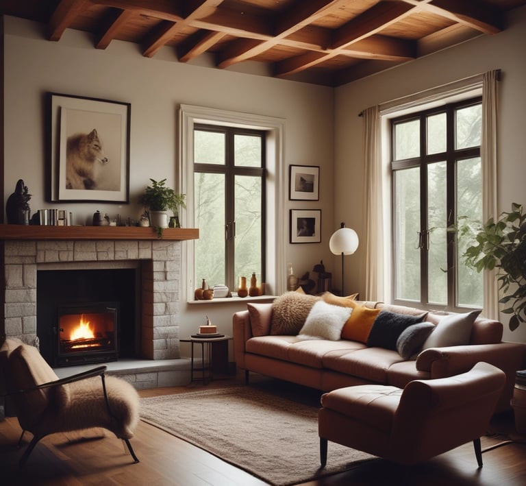 gray concrete wall inside building