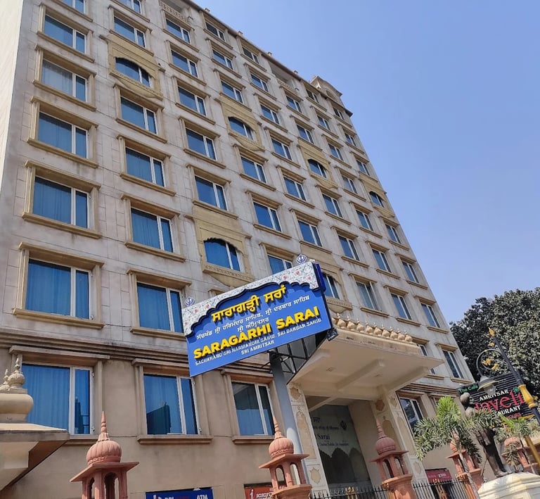 Hotel contact Saragarhi Niwas Amritsar City Centre