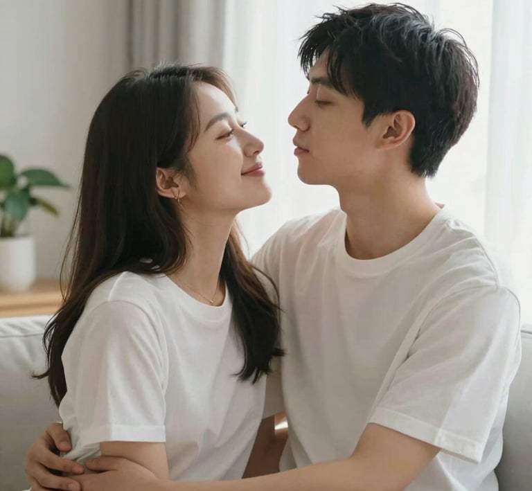 Cozy Scandinavian-style restaurant interior with warm lighting and rustic wooden tables.