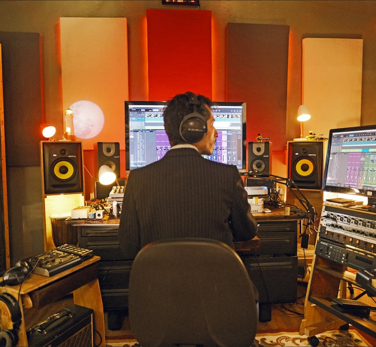 productor musical en CDMX, estudio de grabación en Ciudad de México