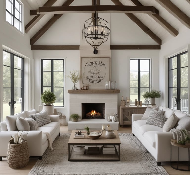 A modern minimalist bedroom featuring crisp white linens, sleek furniture, and subtle gold details for a serene feel.