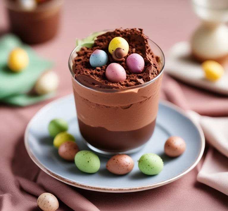 A festive Christmas scene with twinkling lights and decorations.
