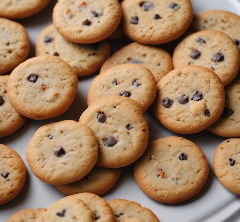 A festive Christmas scene with twinkling lights and decorations.