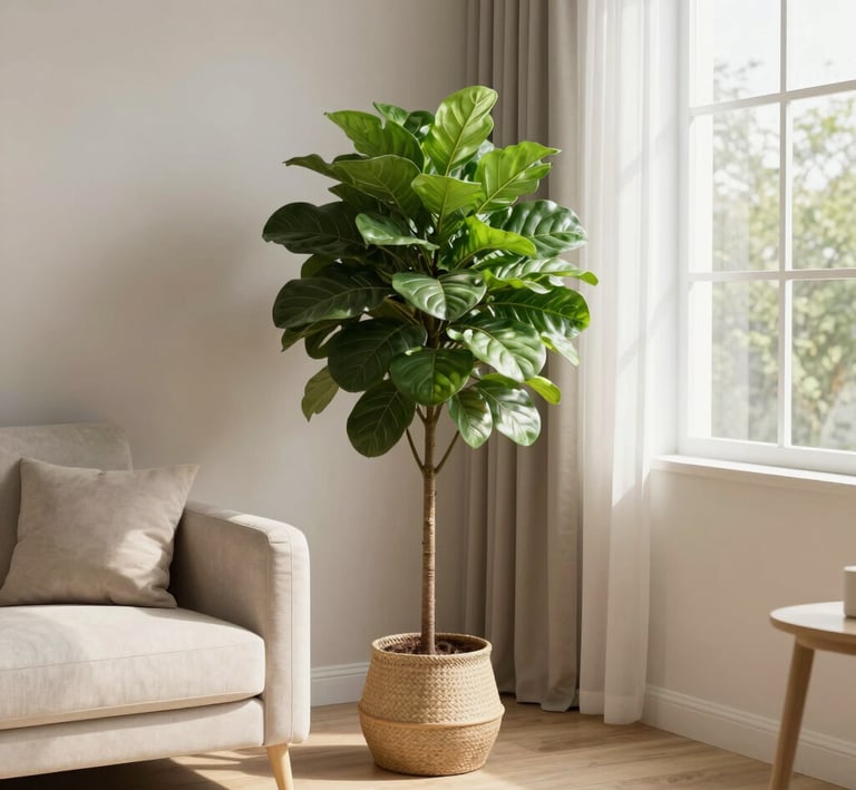 A cozy corner with cushions, a diffuser, and a small plant creating a peaceful atmosphere.