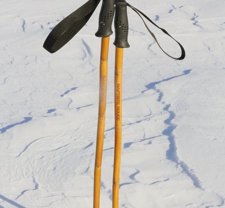 batons en bambou alpine legacy