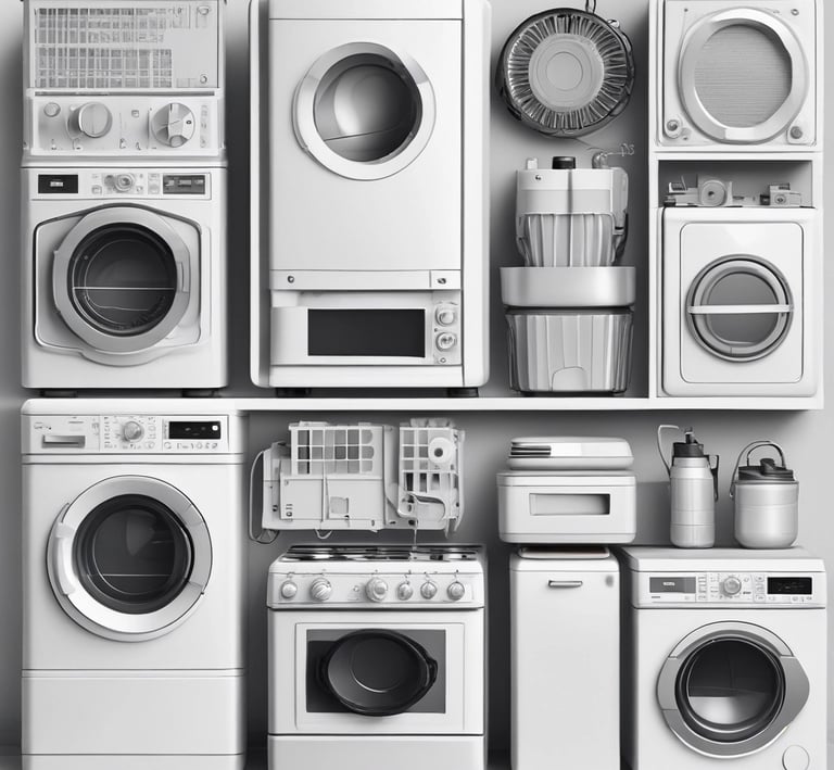 A compact kitchen area with a small TV mounted above the counter for easy viewing.