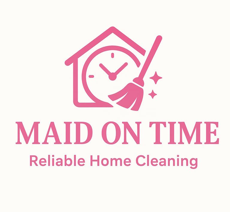 Maid on time logo