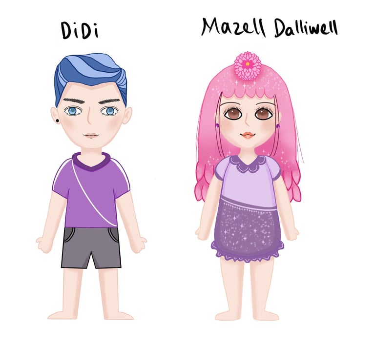 DiDi and Mazell Dalliwell in the EDM track