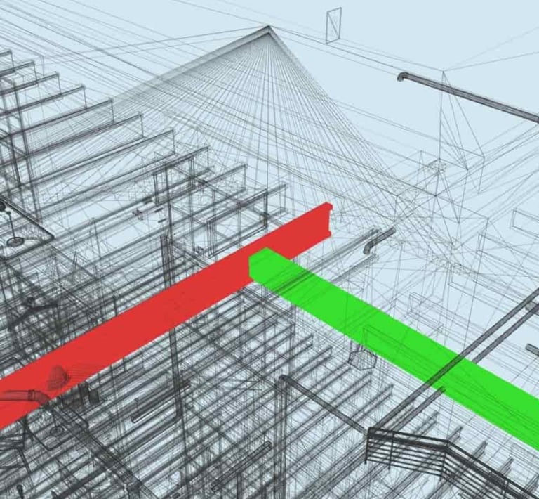 New Optic Studio: MEP Coordination & Clash Detection