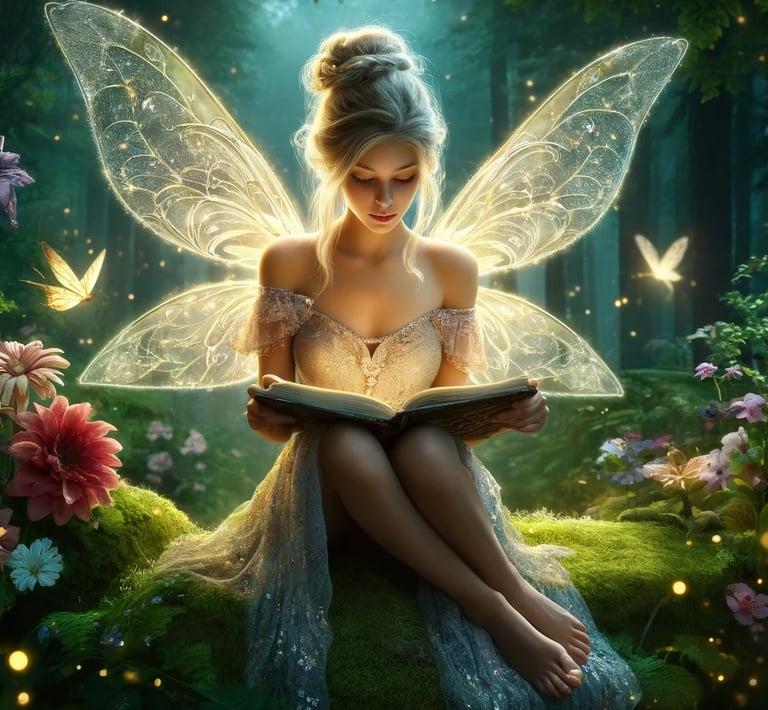 fary read a book