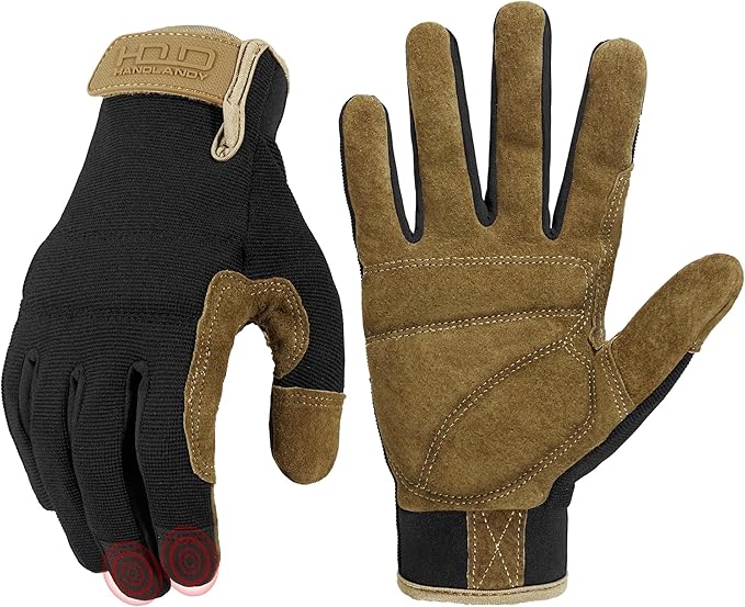 HANDLANDY Thorn Proof Leather Gloves