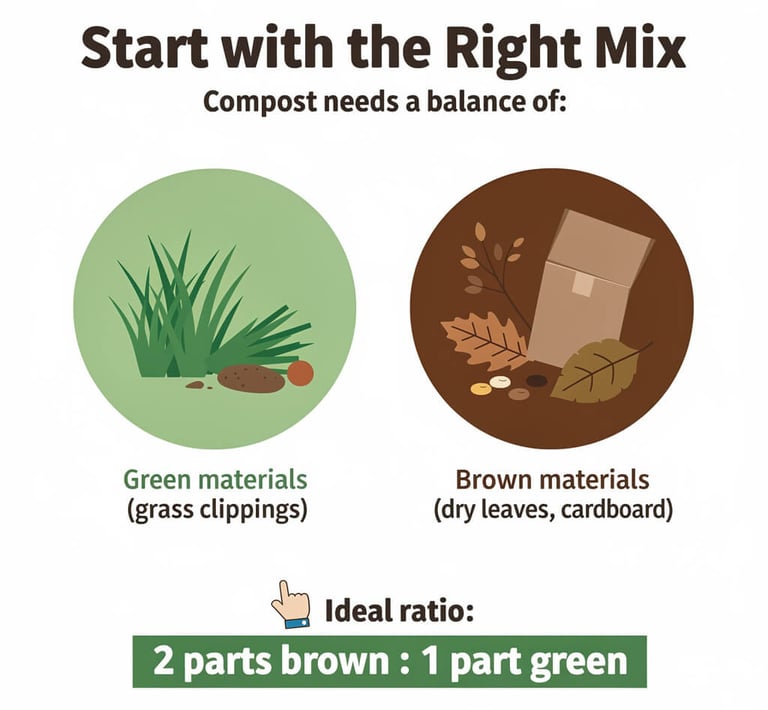 Start with the Right Mix
