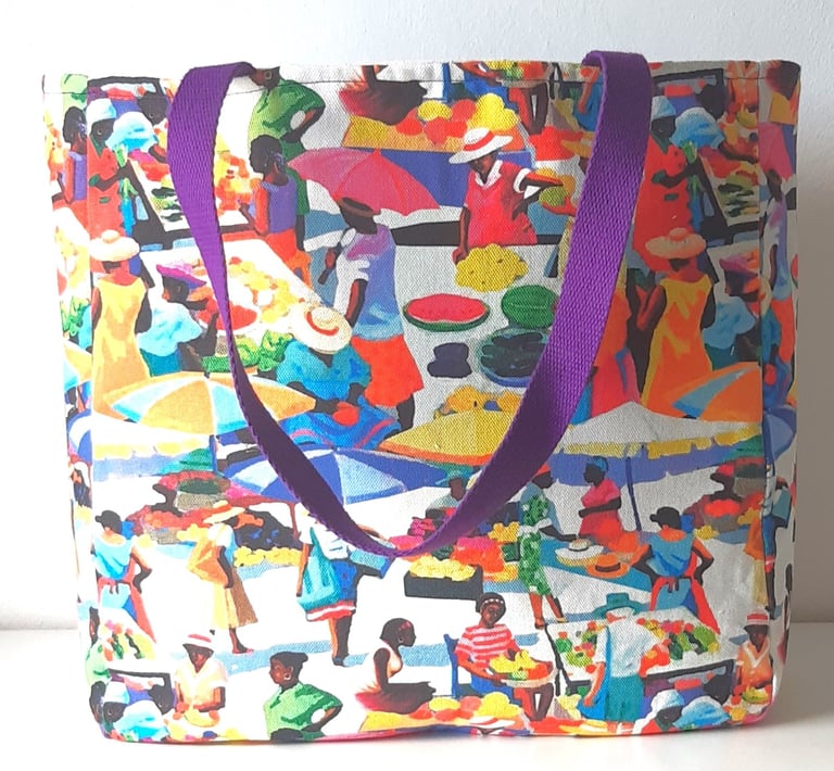 sac cabas en tissu toile de coton