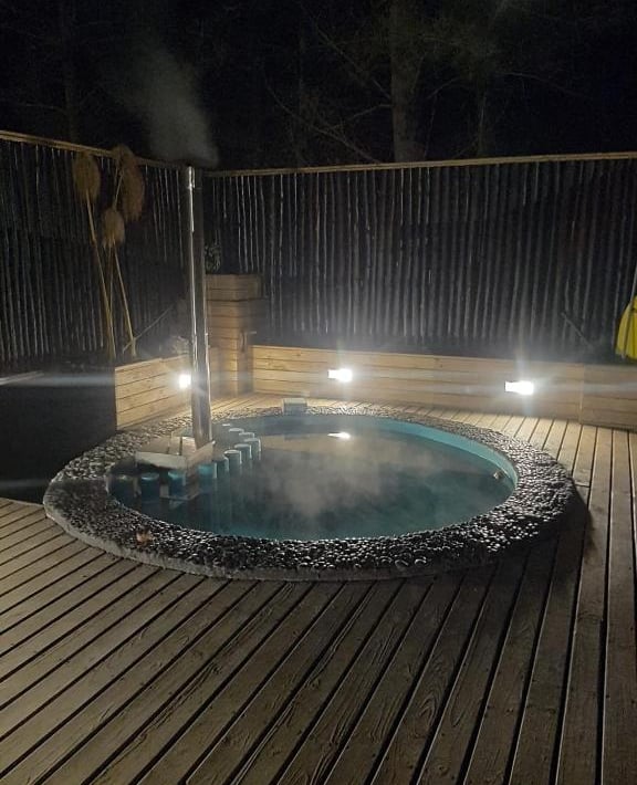 Cabaña en pichilemu con tinaja