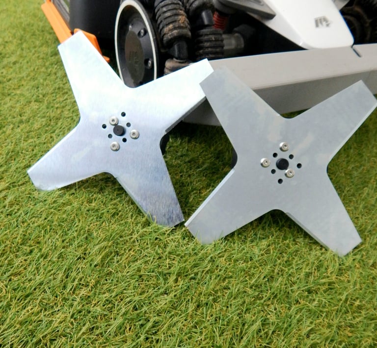 Ninja Klingen Rasenroboter Mammotion Luba 1, Luba 2, Luba 2X