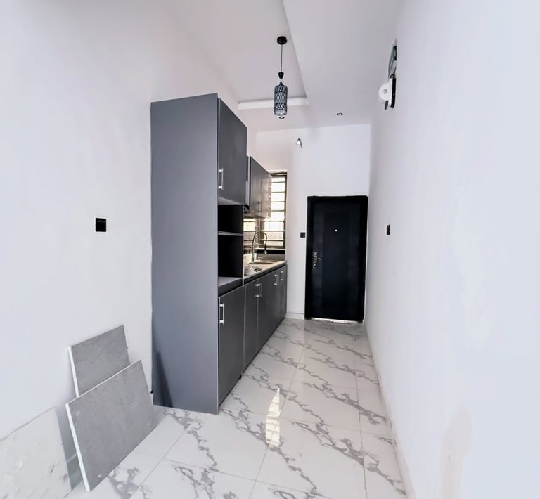 2 Bedroom terrace duplex with bq for sale in Sangotedo, ajah