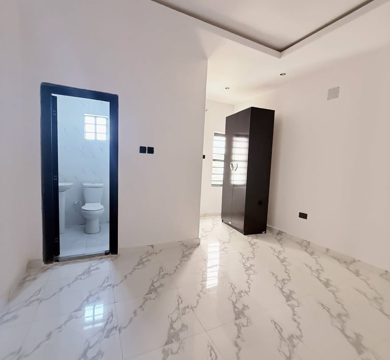 2 Bedroom terrace duplex with bq for sale in Sangotedo, ajah