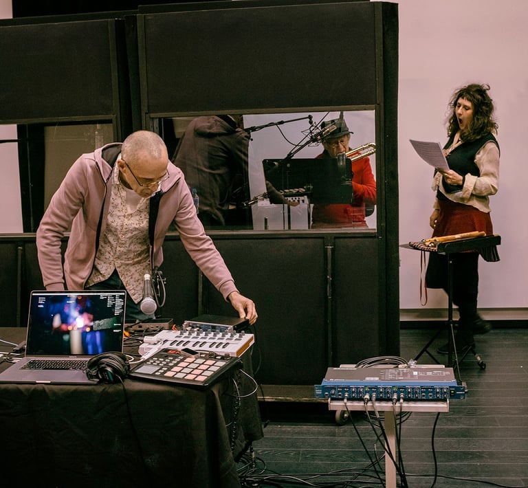 Olivier Sens, Franca Cuomo, Michel Edelin - crédit photo Sylvain Solaro