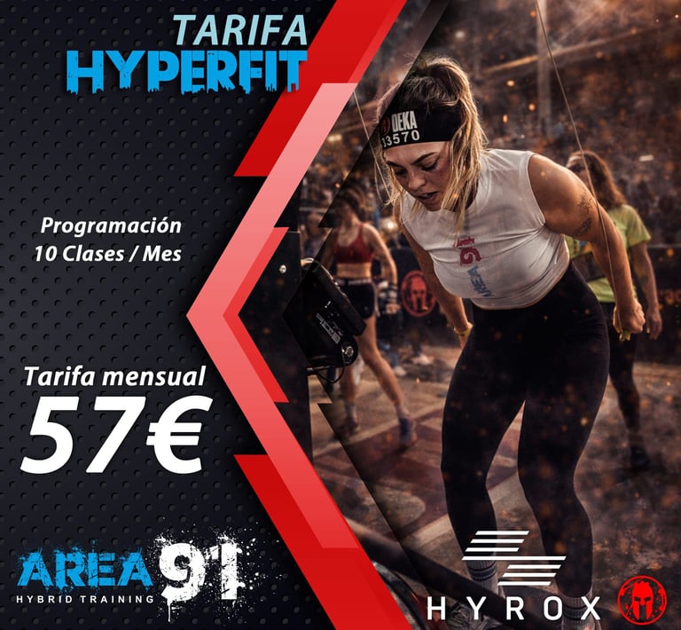 Tarifa 57€ Área 91 Hps
