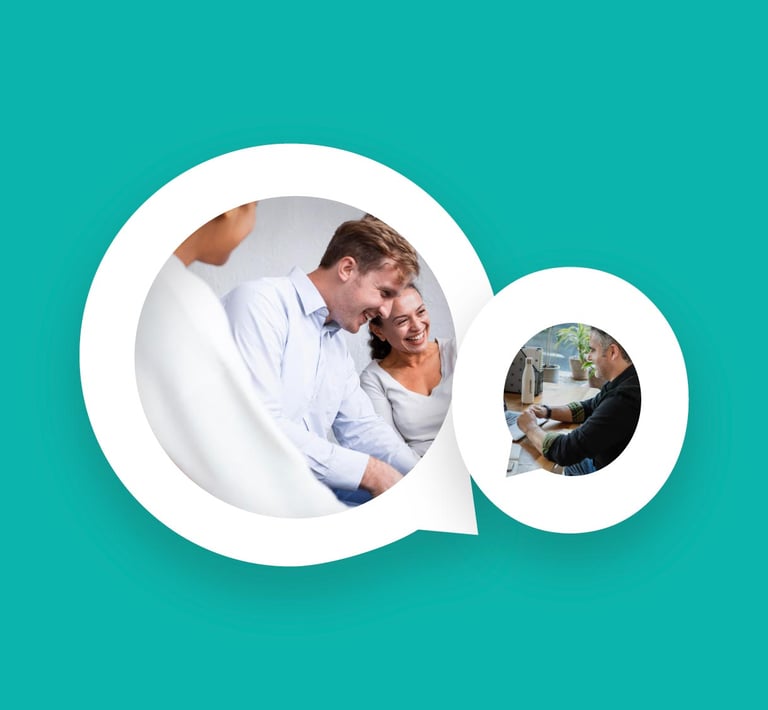 Logo Odis con foto de personas en el interior