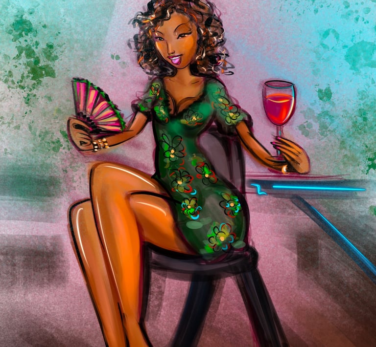 Barth Le Sablier live Muse Naïma réalisé sur Bigo Live