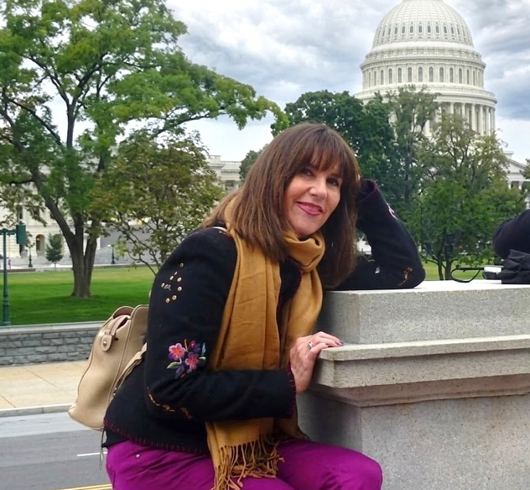 In Washington D.C., Victoria lived on Capitol Hill, just two blocks from the U.S. Capitol