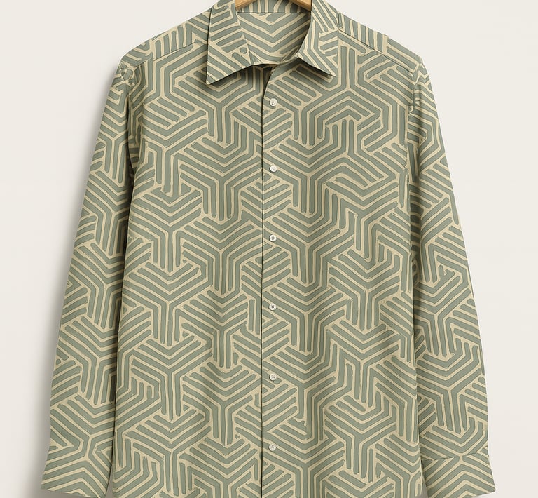 workday to weekend shirt - digital print