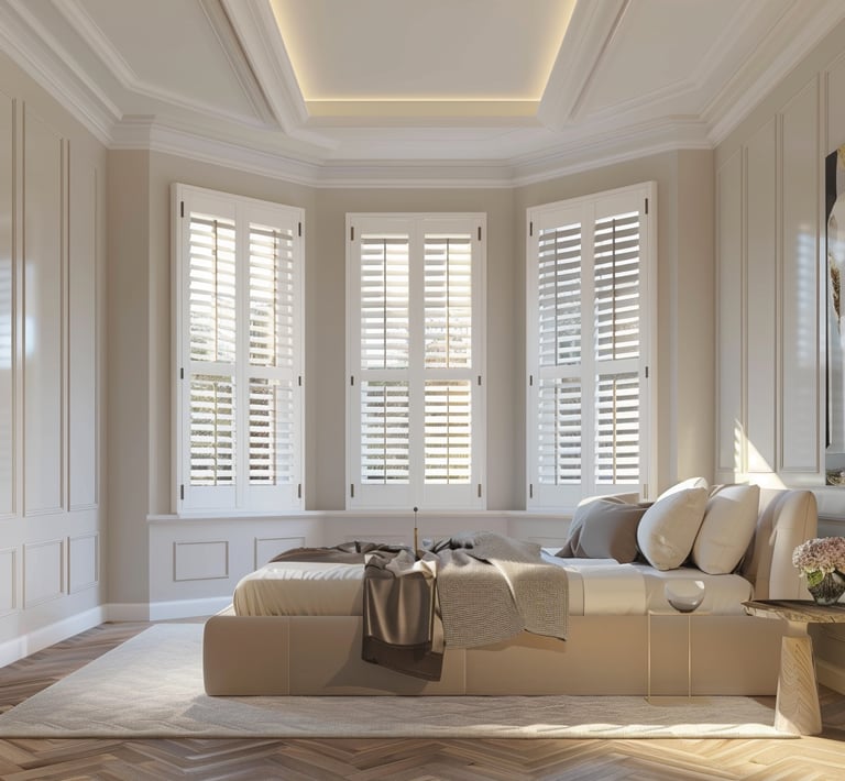Plantation Wooden Shutters Sheen