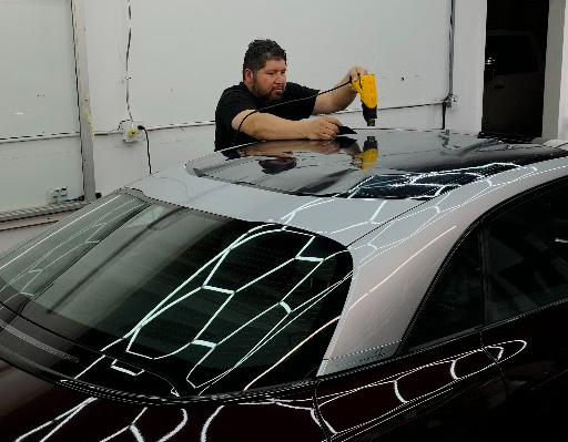 lucid air sunroof tint by bluemaxtint in livermore ca