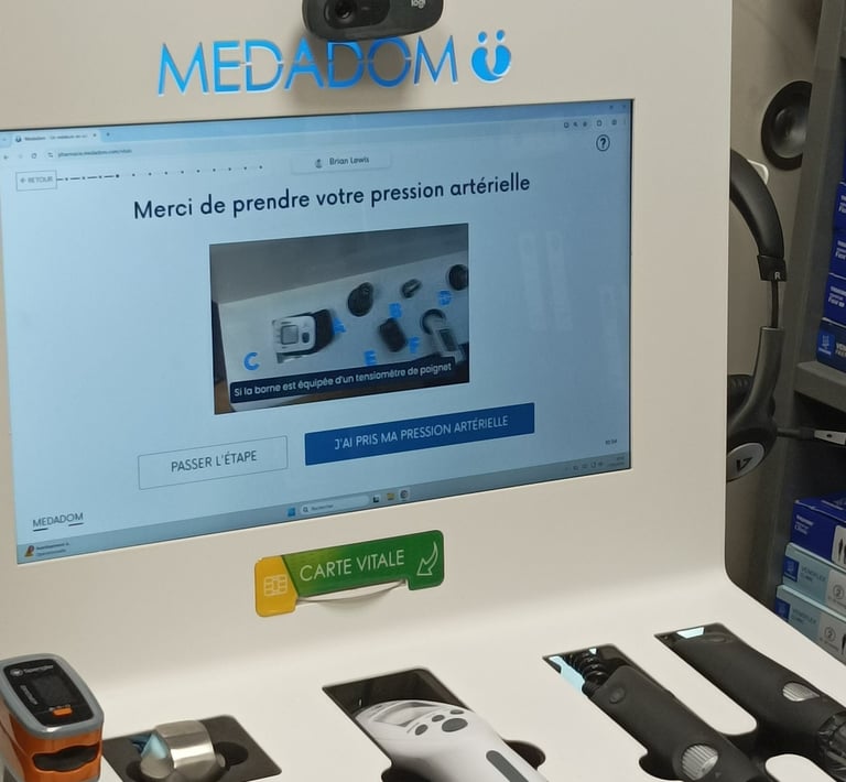 Please take your blood pressure