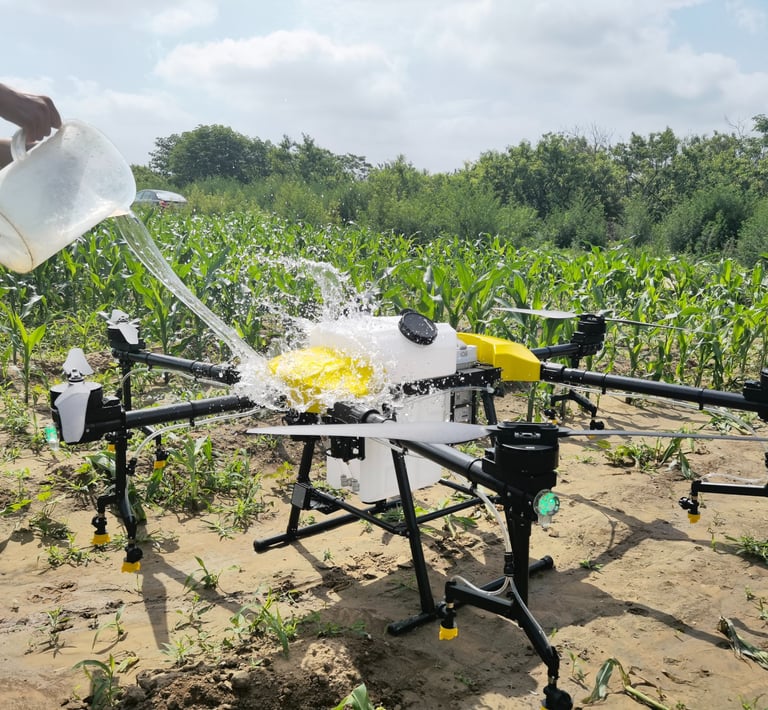 fumigación con drones Boyacá