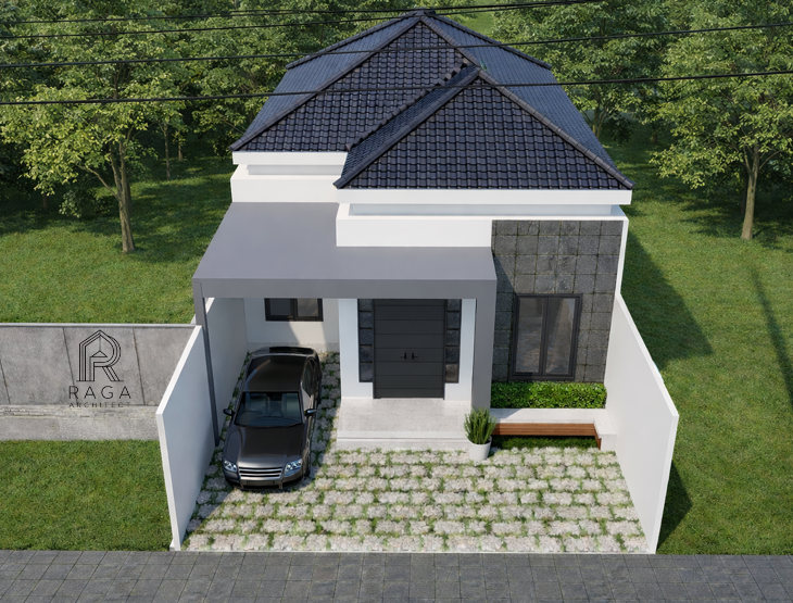 Rumah Hunian Modern Minimalis Klien Mr. Oemar Dhani – Raga Architect