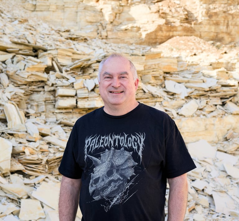 Dr. Martin Görlich, Gründer der Firma Eurofossils