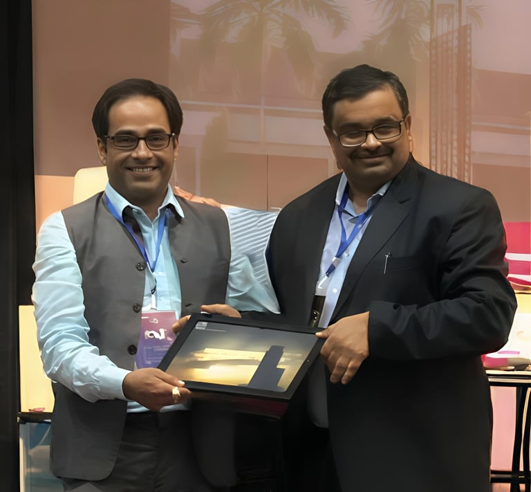 IITian VJ Sir awarded by IIT Kharagpur Director