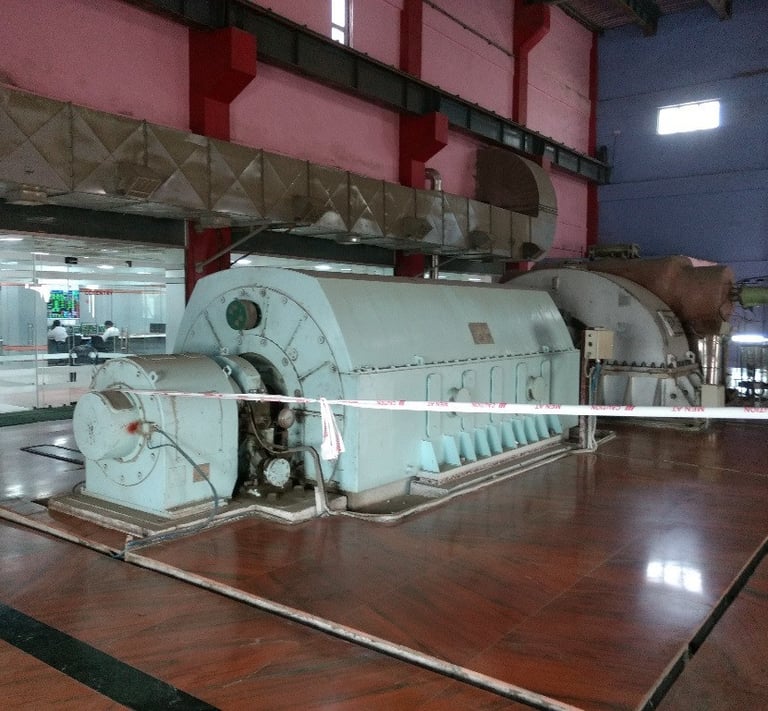 Turbogenerator Vibration Analysis, High Vibrations in turbine, high vibrations in foundation and str