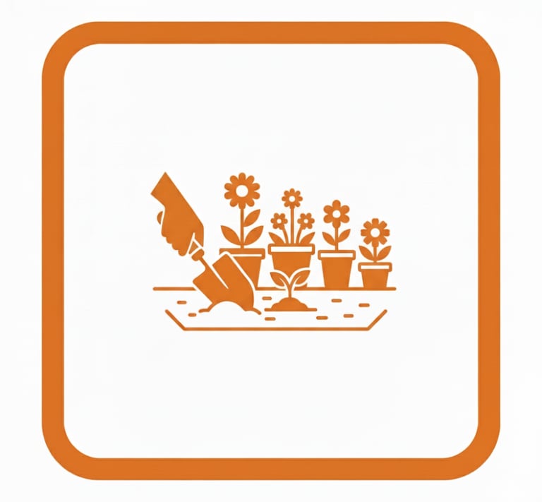 a person is holding a shovel and a shovel