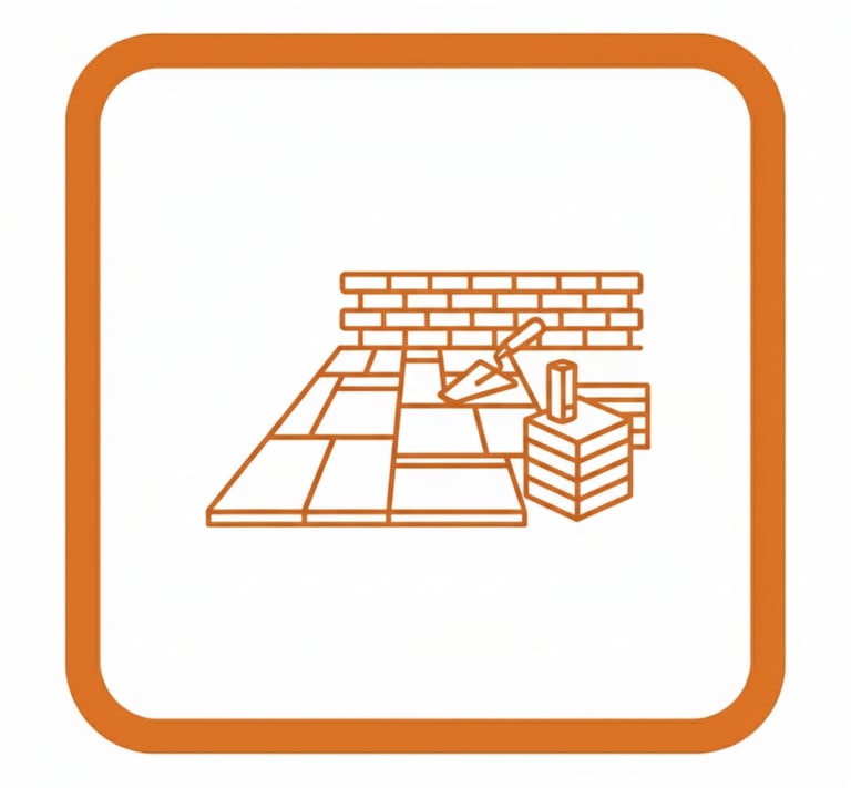 a brick wall with a brick wall and a brick wall