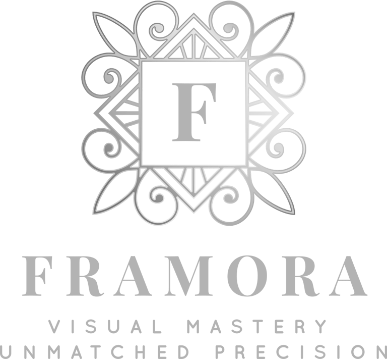 Framora Corporate website highlighting professional video production services for businesses and com