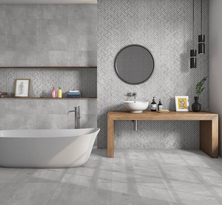 Aspec Floor Tile 12X24 SIMENTA ASH MATTE at City Mill