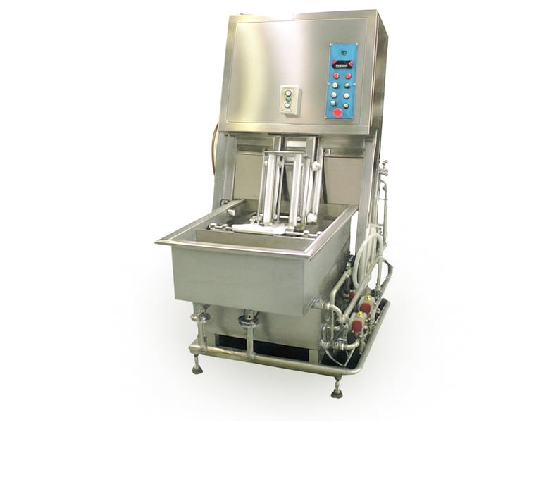 永技企業半自動晶圓擺盤機，用於晶圓製程的自動化上下料與精準擺盤設備