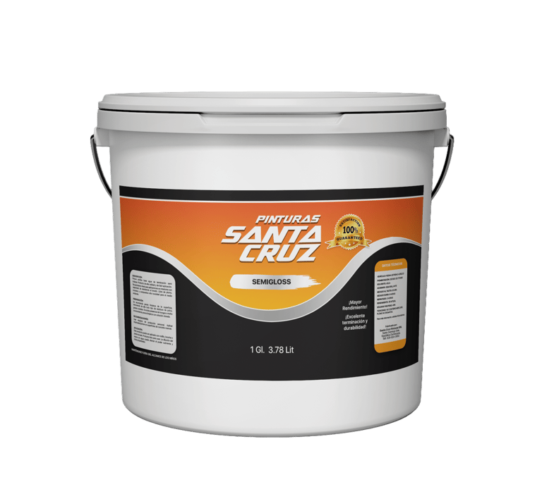 Línea de pinturas para interiores de Pinturas Santa Cruz