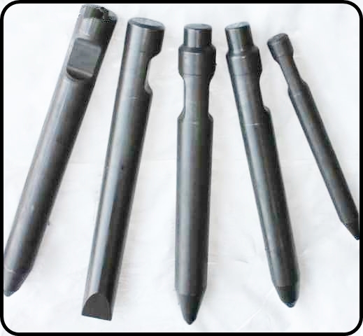 Punteros martillos hidráulicos. Punteros para retroexcavadoras