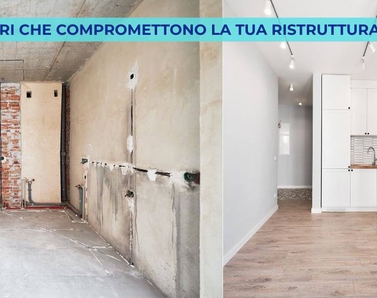 9 errori che compromettono la tua ristrutturazione