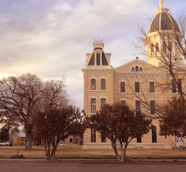 Marfa Texas downtown courthouse