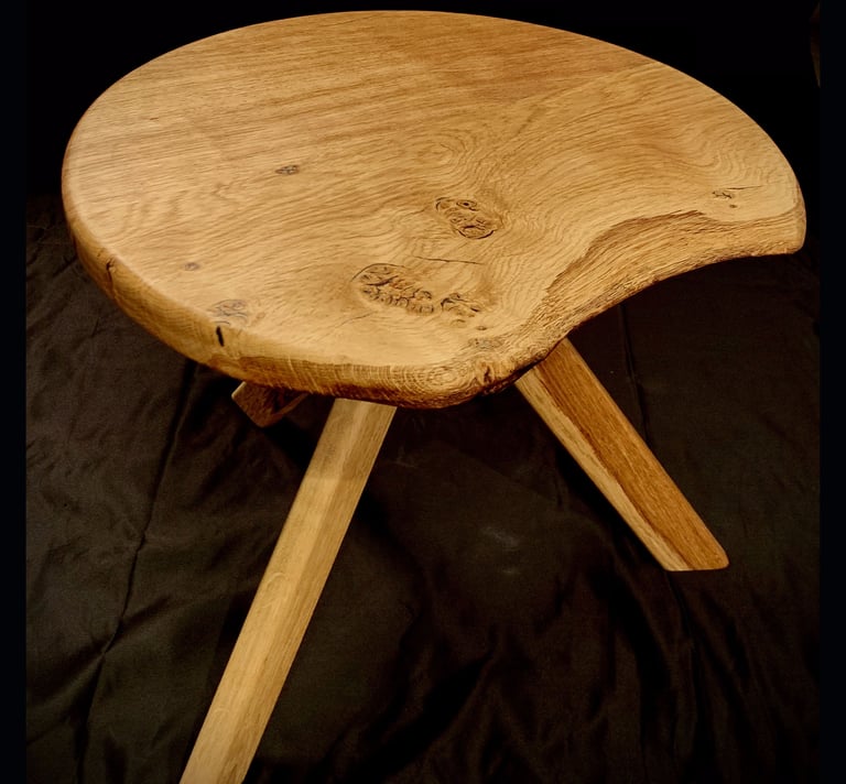Live Edge Coffee Table angle view