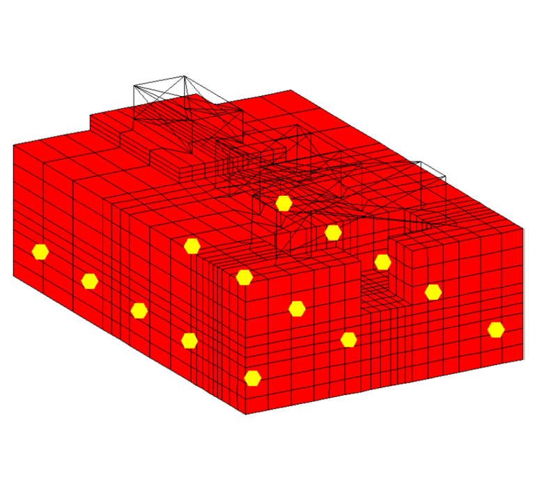 Block Foundation Design, Blower Foundation, Machine Foundation, Dynamic Analysis