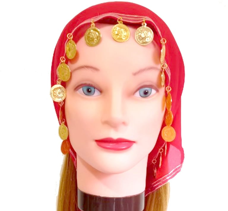 lenço de cabeça cigana